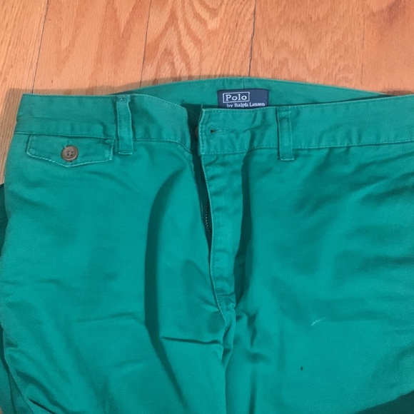 Super green jeans by Polo Ralph Lauren jeans Sz 16 - Picture 4 of 4